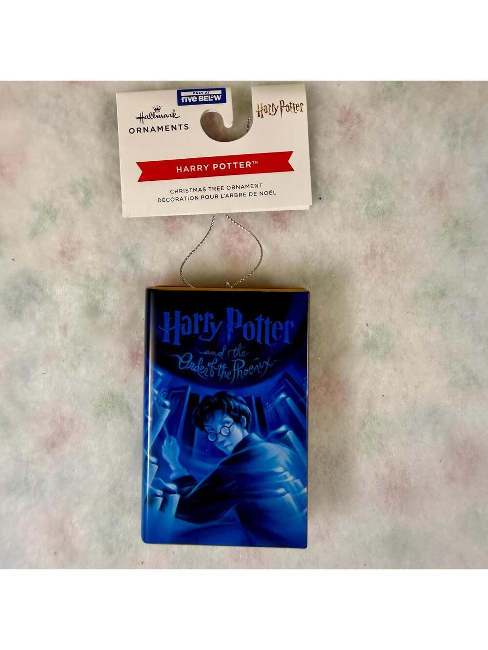 Order of the Phoenix Book Harry Potter Hallmark Ornament with Tags